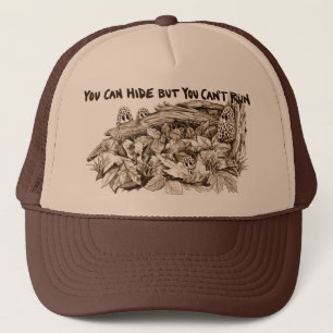 Morel Mushroom Brown Trucker Hat