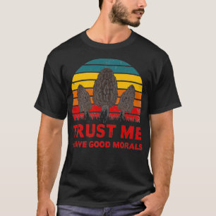 MOREL MUSHROOM FUNNY FORAGING MORELS HUNTERS 2 T-Shirt