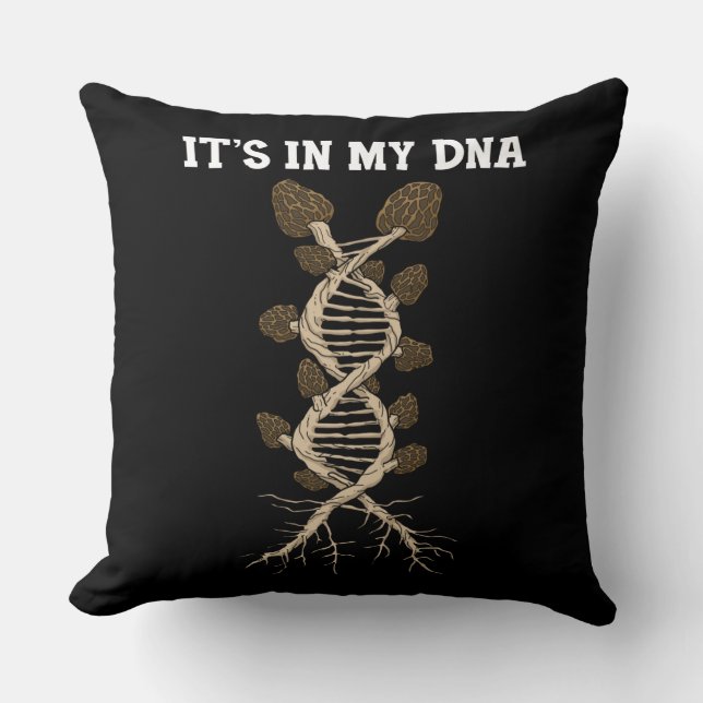 Morel Mushroom Gift Morel Mushroom Hunter Morels Cushion (Front)