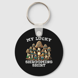 Morel Mushroom Hunting Morchella Foraging My Lucky Key Ring