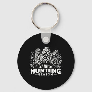 Morel Mushroom Hunting Season Foraging 1 Key Ring