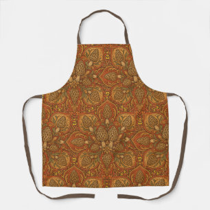 Morel Mushroom Mandala Apron