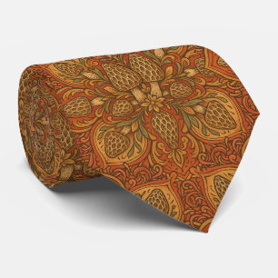 Morel Mushroom Mandala                             Tie