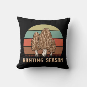 Morel Mushroom Pillow
