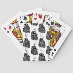 Morel Mushroom Playing Cards