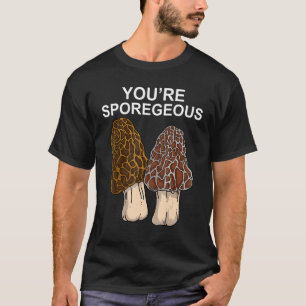 Morel Mushroom Shirt Mens Morel Shirt Women Mushro