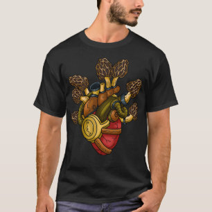 Morel Mushroom Shirt Mens Morel Steampunk Mushroom