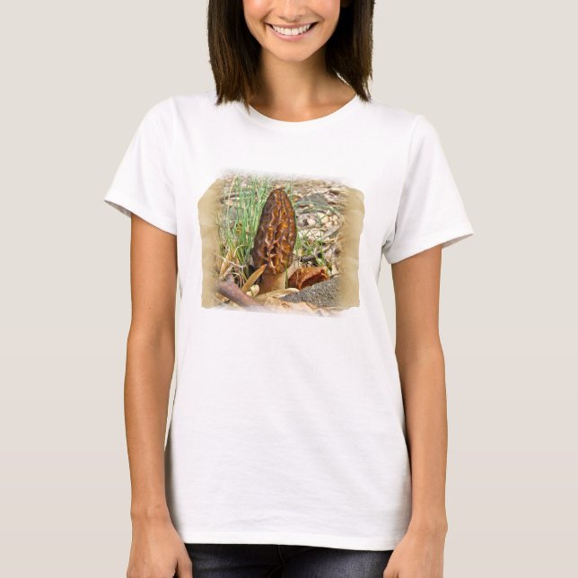 Morel Mushroom T-Shirt (Front)