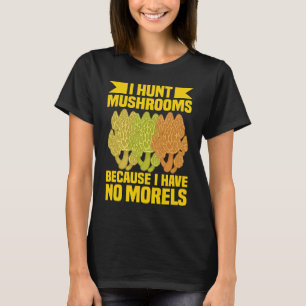 Morel Mushrooms Morels Mushroom Bag Vintage Mushro T-Shirt