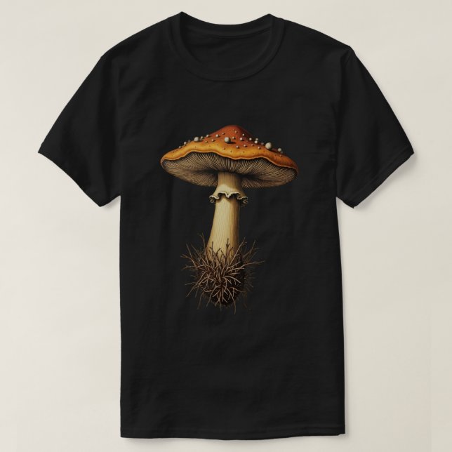 Morel Plate T-Shirt (Design Front)