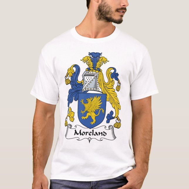 Moreland Family Crest T-Shirt (Front)
