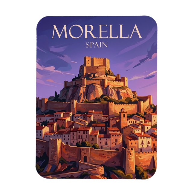 Morella Spain Magnet (Vertical)