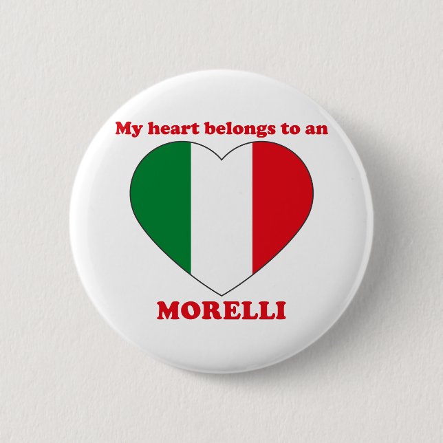 Morelli 6 Cm Round Badge (Front)