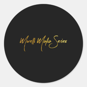 Morelli Mafia Series Classic Round Sticker