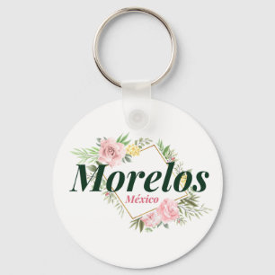 Morelos Mexico Travel Destination Bridesmaid Key Ring