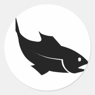 Moreno fish - Go fishing Classic Round Sticker