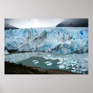 Moreno Glacier And Lake Argentino Poster
