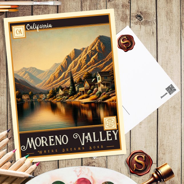 Moreno Valley, California | Vintage Postcard (Creator Uploaded)