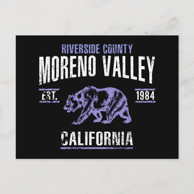 Moreno Valley Postcard (Front)