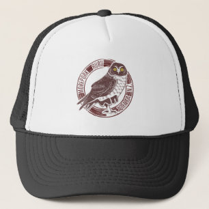 Morepork Ruru New Zealand Bird Trucker Hat