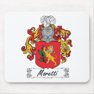 Moretti Family Crest Mouse Pad