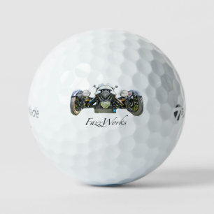 Morgan Car Golf Ball with FazzWorks Logo