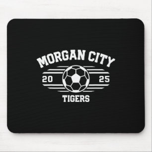 Morgan City Tigers Soccer Ball 2025  Mouse Pad