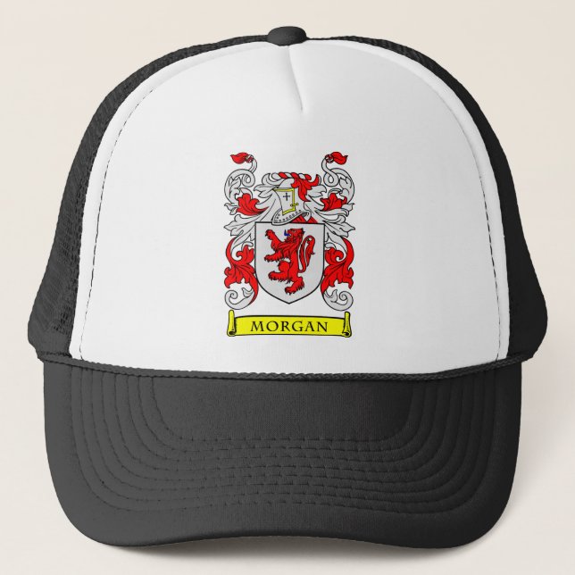 MORGAN Coat of Arms Trucker Hat (Front)