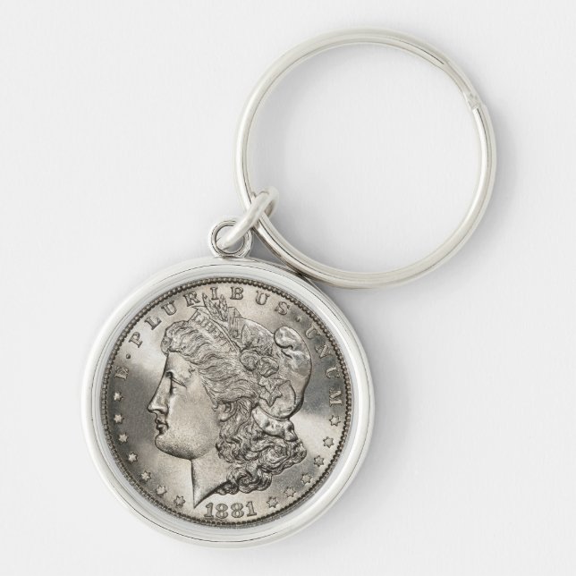 morgan dollar key chain (Front)