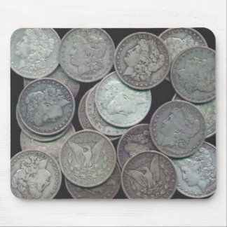 Morgan Dollars Mouse Pad