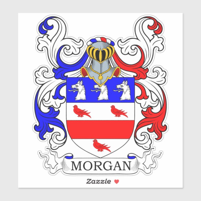 Morgan Family Crest (Sheet)