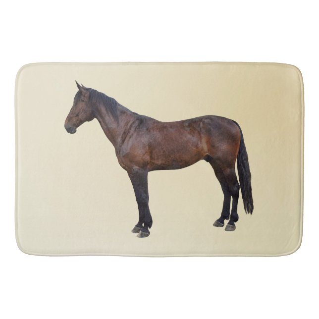 Morgan Horse in Profile Bath Mat (Front)