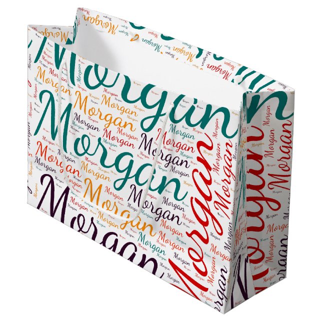 Morgan Large Gift Bag (Front Angled)