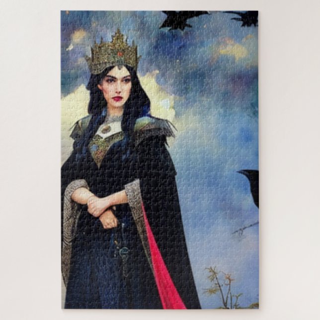 Morgan Le Fay Jigsaw Puzzle (Vertical)