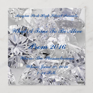 Morgan Park Prom Invite