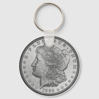 Morgan Silver Dollar Key Ring