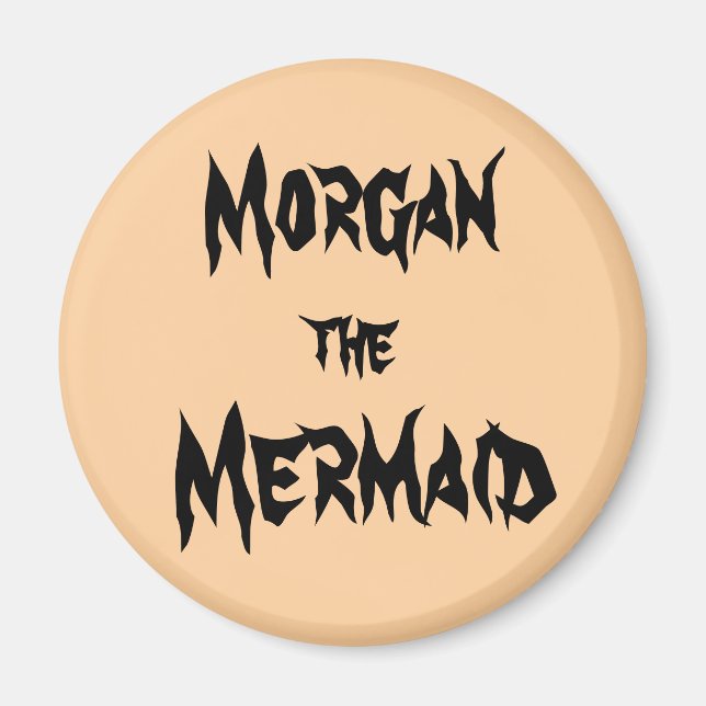 Morgan the Mermaid Magnet (Front)