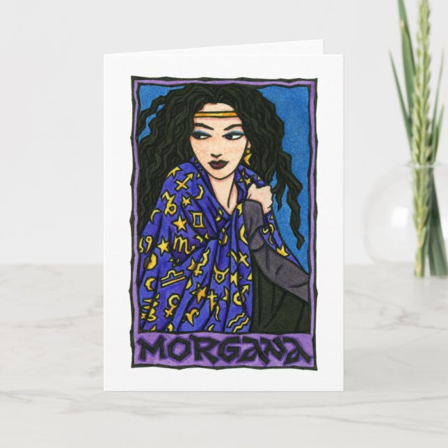 Morgana Greeting Card (Front)
