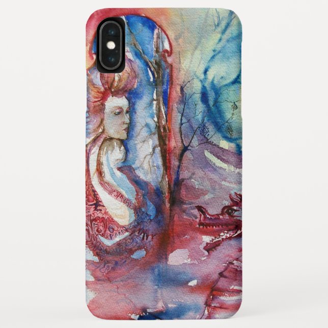 MORGANA / Magic and Mystery ,Pink Blue Fantasy Case-Mate iPhone Case (Back)