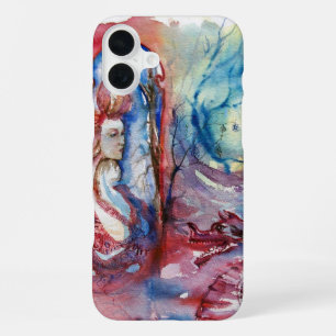 MORGANA / Magic and Mystery ,Pink Blue Fantasy iPhone Case