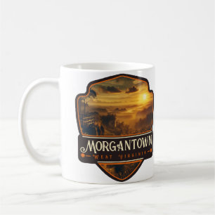 Morgantown, West Virginia Vintage Coffee Mug