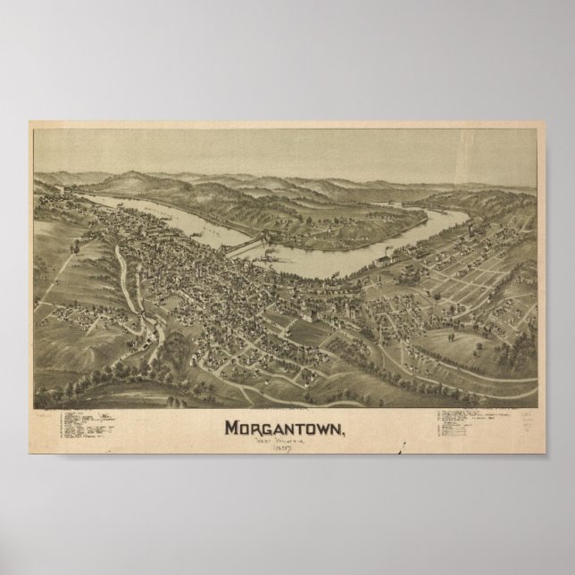 Morgantown, WV Poster (Front)