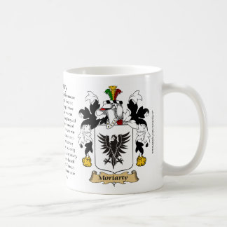 Moriarty, the Origin, the Meaning and the Crest Coffee Mug