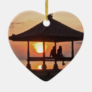 Moring in Bali Island Ceramic Tree Decoration