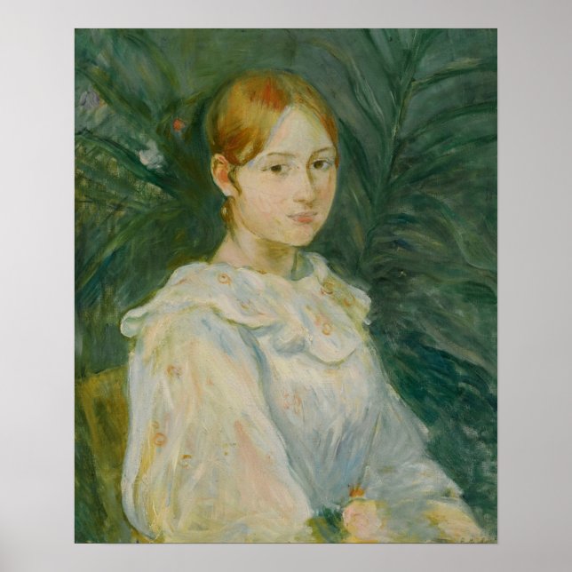 Morisot - Bust Of Alice Gamby 1890 Poster (Front)