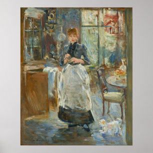 Morisot - In The Dining Room 1886 Poster