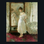 Morisot - Psyche 1876 Poster<br><div class="desc">Psyche 1876 by Berthe Morisot. For more poster-ready images from Zedign Art Series Book 23 "Berthe Morisot - Paintings & Drawings",  visit https://books.zedign.com/zas/23.html</div>