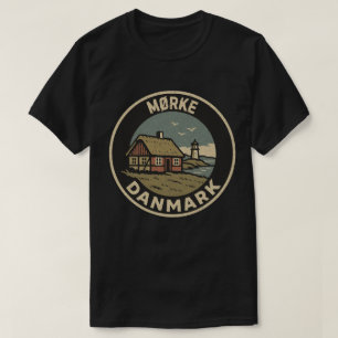 Mørke, Denmark Danmark  T-Shirt