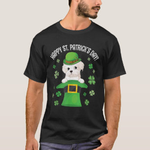 Morkie Dog Smile Happy St Patricks Day To Me You D T-Shirt