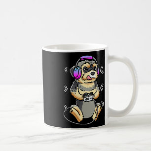Morkie Dog Video Game Gaming Console Gamer Coffee Mug